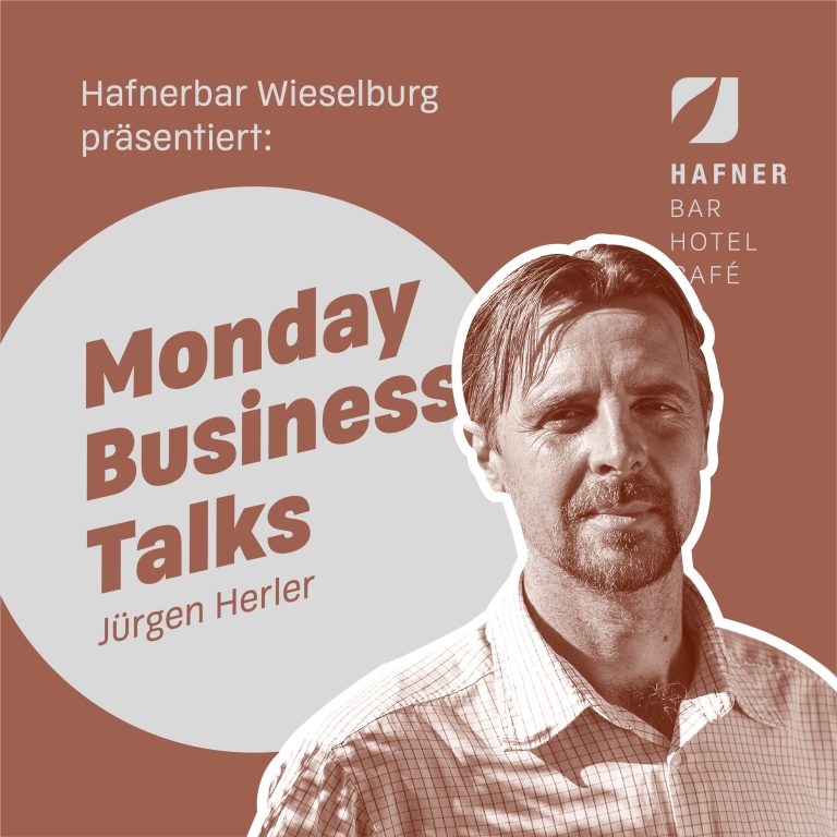 Dr. Jürgen Herler beim Monday Business Talk in der HAFNERBAR