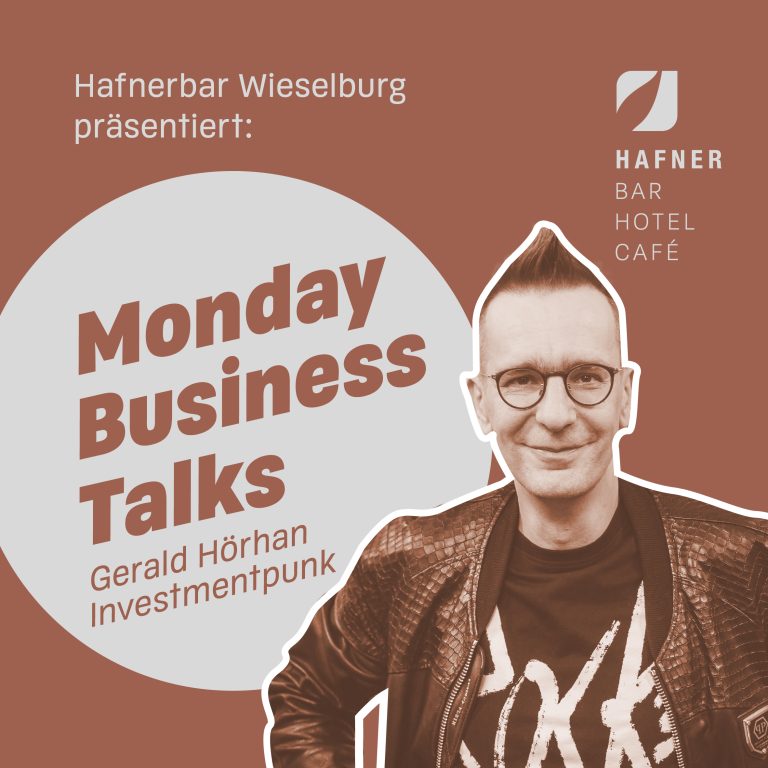 Gerald Hörhan beim Monday Business Talk in der HAFNERBAR