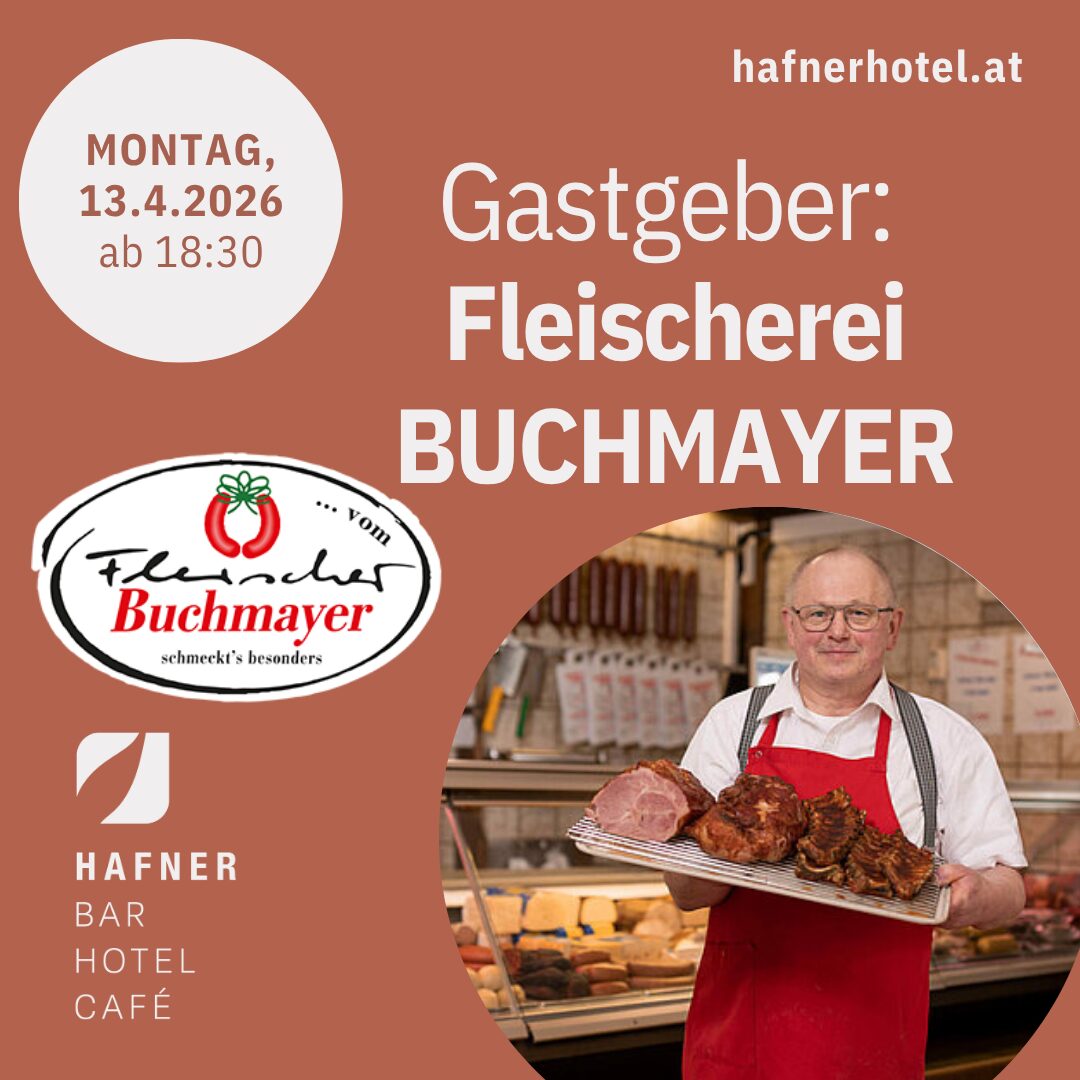 MONDAY BUSINESS TALK - Gastgeber: Fleischerei BUCHMAYER