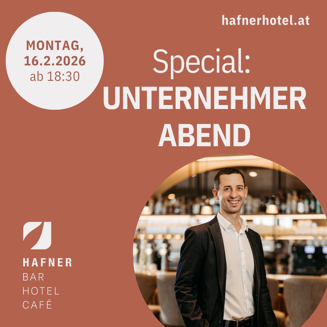 MONDAY BUSINESS TALK - Gastgeber: Die HAFNERBAR
